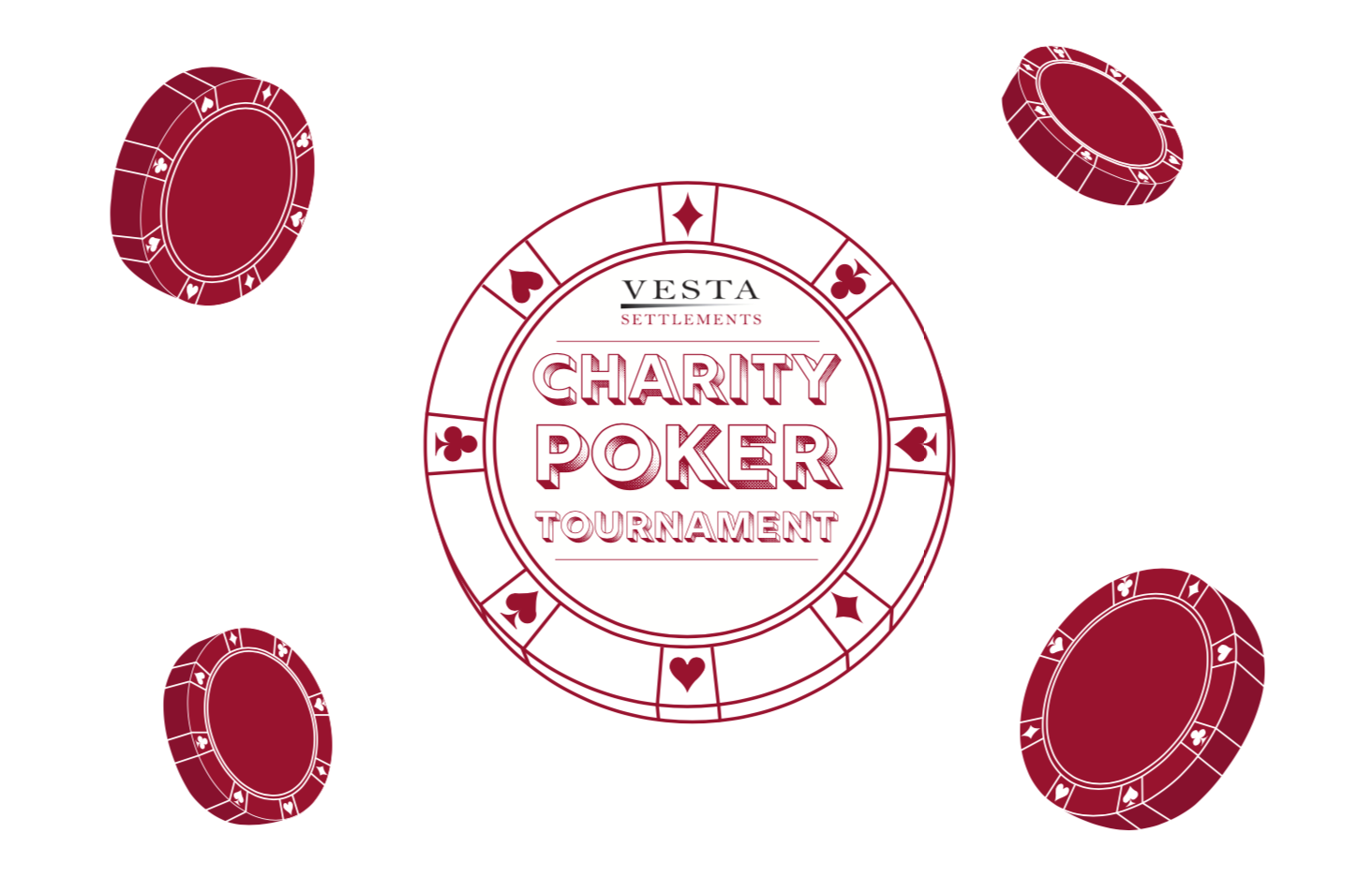 Charity Poker Tournament with Vesta Settlements