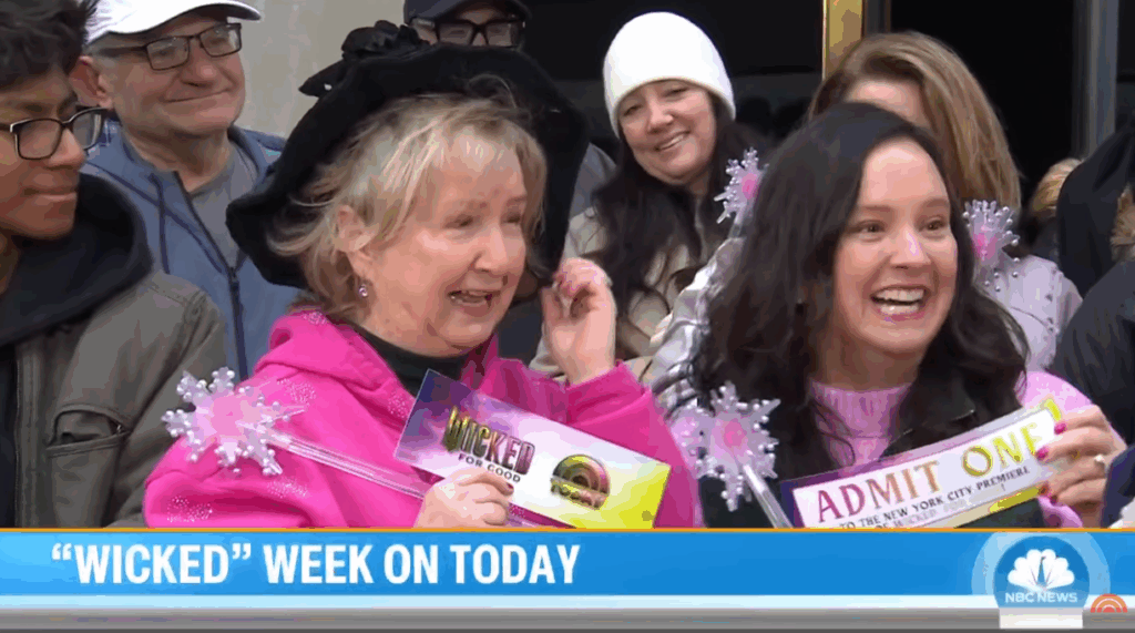 Heather & her mom on The TODAY Show in NYC
