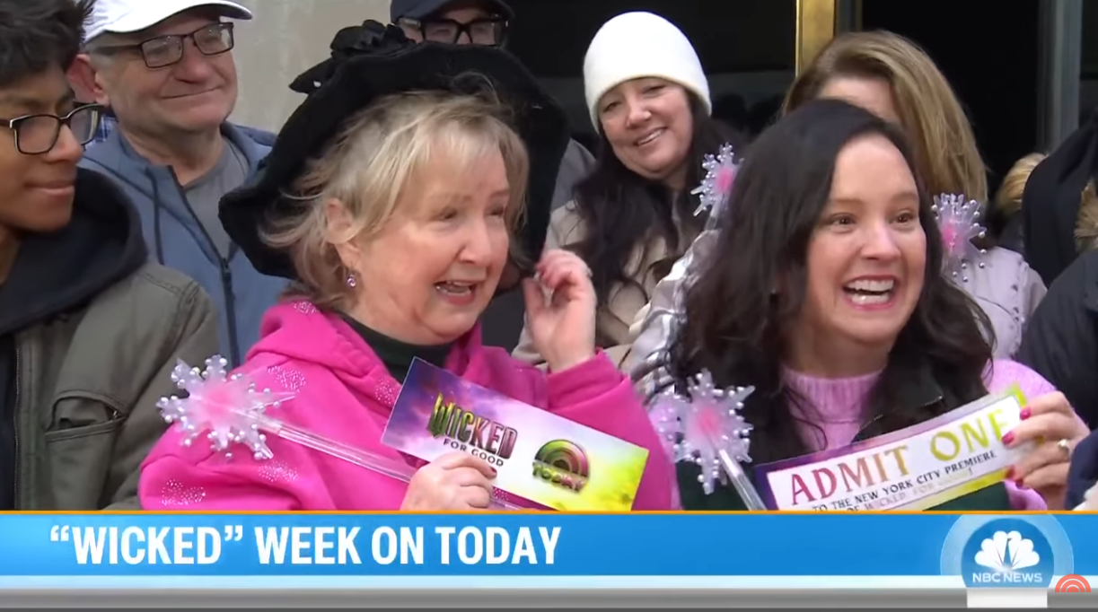 Heather & her mom on The TODAY Show in NYC